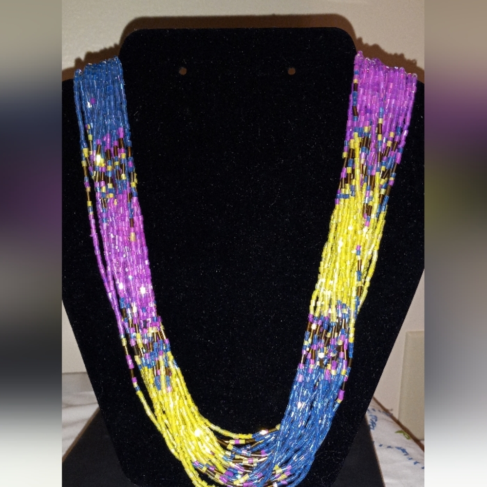 Beautiful beaded necklace